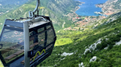 Above Old City Kotor Montenegro Kotor Cable Car top point
